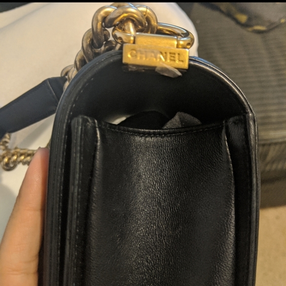 πSOLDπ Chanel New Medium Boy Bag - Picture 8 of 16